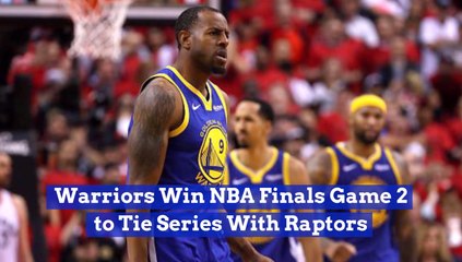 The Warriors Bring Their A-Game In NBA Finals Game 2