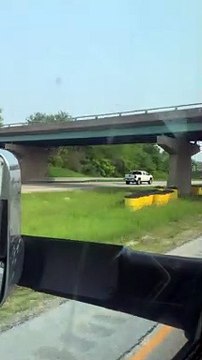 Semi Collides with Pickup Driving on Wrong Side of the Interstate