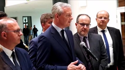 Bruno Le Maire à Belfort : "Il faut que General Electric joue le jeu aussi"