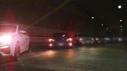 터널 막고 기념사진 찍은 동호회 논란...경찰 수사 착수 / YTN