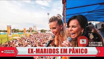 Luciana  Abreu pode fugir para o Brasil
