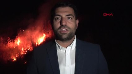 Şanlıurfa'da katı atık depolama alanında yangın