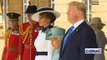 Queen Elizabeth II Welcomes President Trump And First Lady