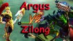 Mobile legends Zilong vs Argus Full Attack Speed Battle