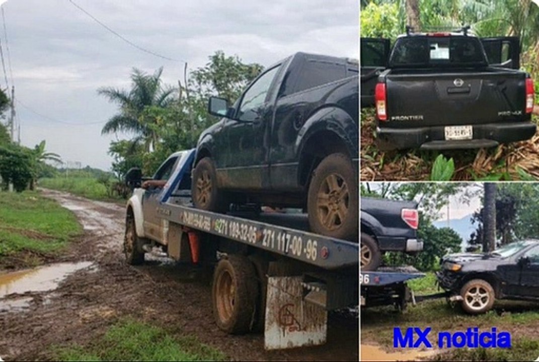 Al CJNG, les decomisan varias “Trocas” Robadas en Veracruz