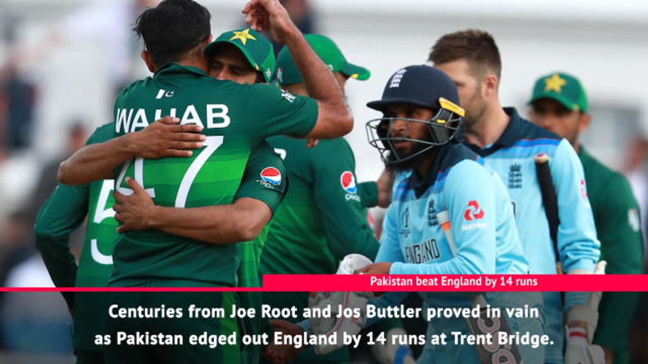Fast Match Report - Root and Buttler tons not enough as Pakistan beat England