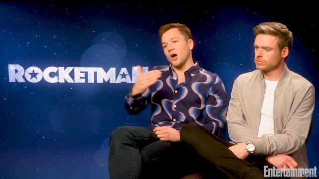 Taron Egerton and Richard Madden's Awkward Dance Classes on the Set of Rocketman