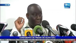 La conférence de Presse d'Aliou SALL sur les révélations de BBC