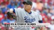 LA Dodgers' Ryu Hyun-jin named NL Pitcher of Month for May