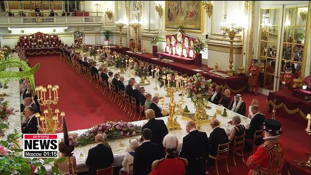 Trump gets royal welcome on first day of his state visit to UK