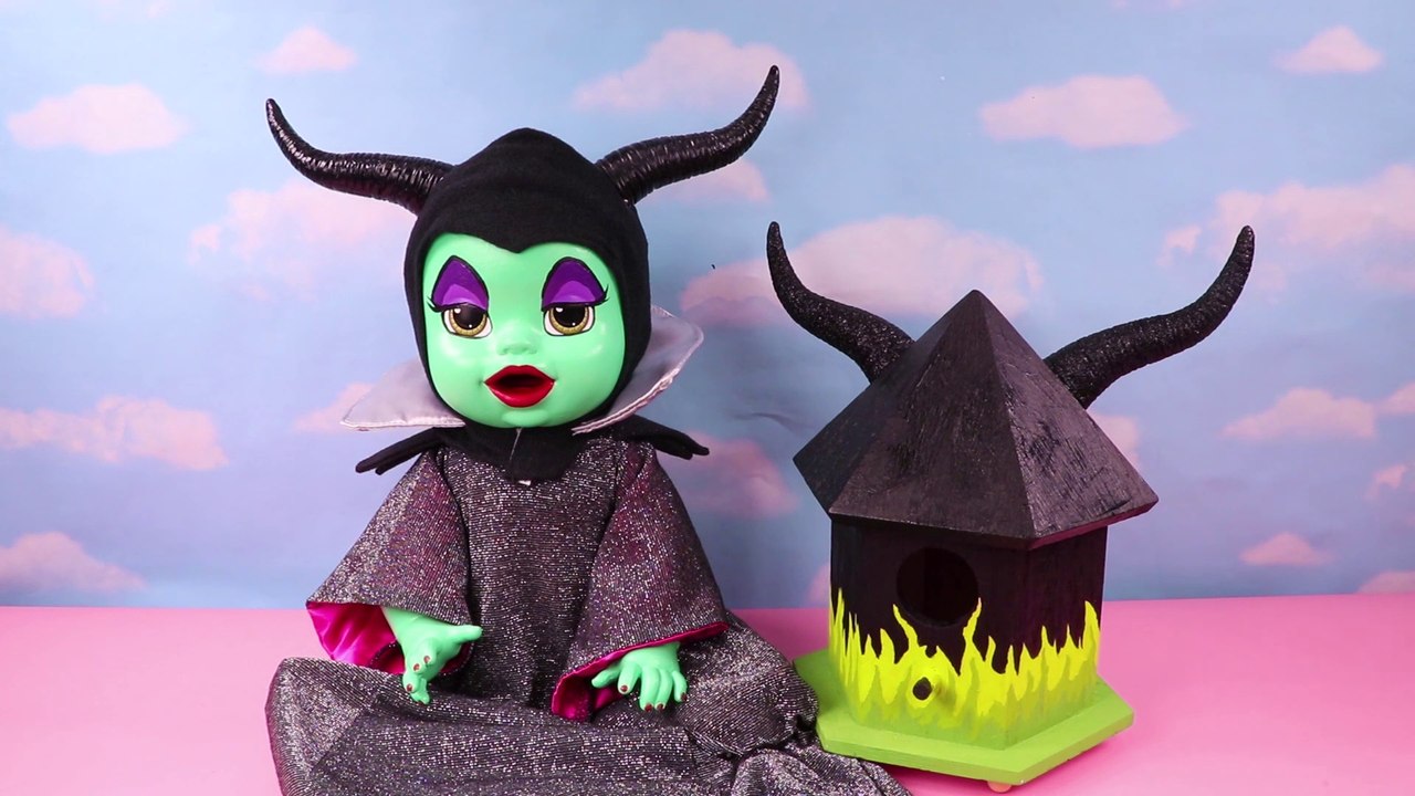 DIY Maleficent Birdhouse Makeover With My Custom Baby Alive Doll