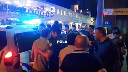 YOLCU VAPURUNDA TABANCA İLE ATEŞ EDEN KİŞİ GÖZALTINA ALINDI