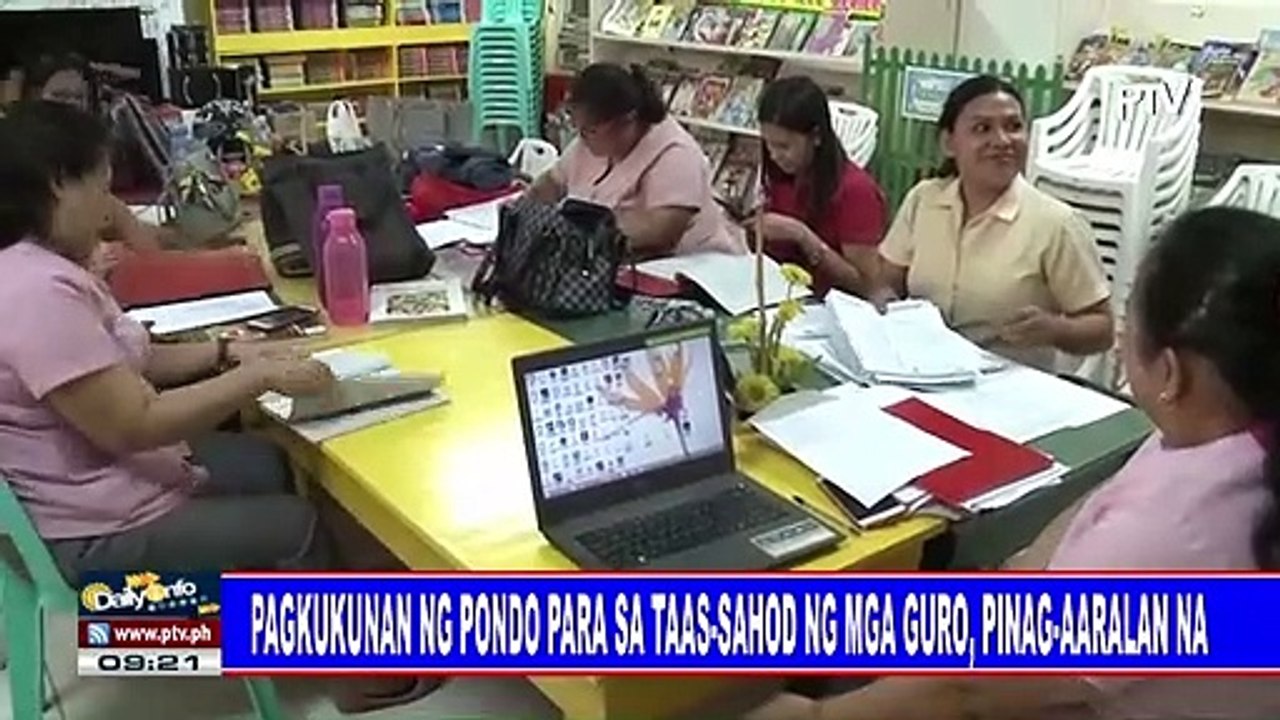 Pagkukunan ng pondo para sa taas-sahod ng mga guro, pinag-aaralan na