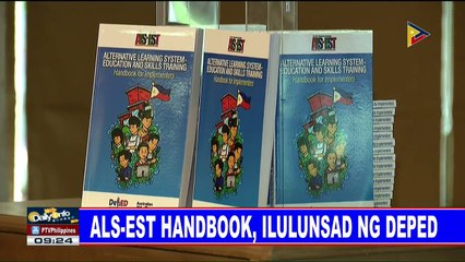 ALS-EST handbook, ilulunsad ng DepEd