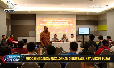 Muddai Madang Mencalonkan Diri Sebagai Ketum Koni Pusat