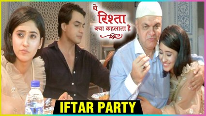 Mohsin Khan & Shivangi Joshi IFTAR PARTY On Sets Of Yeh Rishta Kya Kehelata Hai