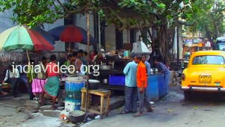 Tandoor roti & Sabji Street foods of Kolkata