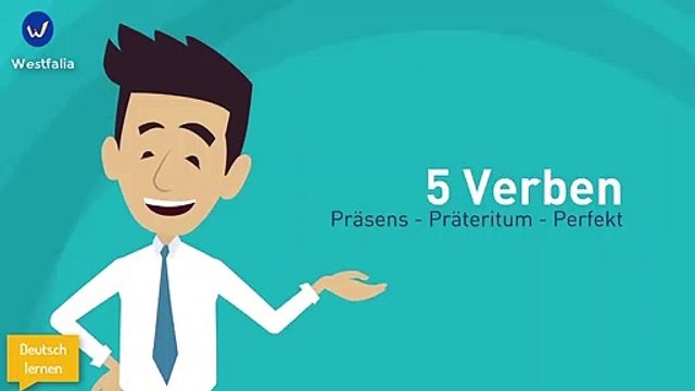 Deutsch lernen A2 und B1 / Verben im Präsens, Präteritum, Perfekt / Teil 1