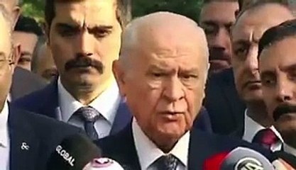 Bahçeli'den YSK'nın  kararına tepki