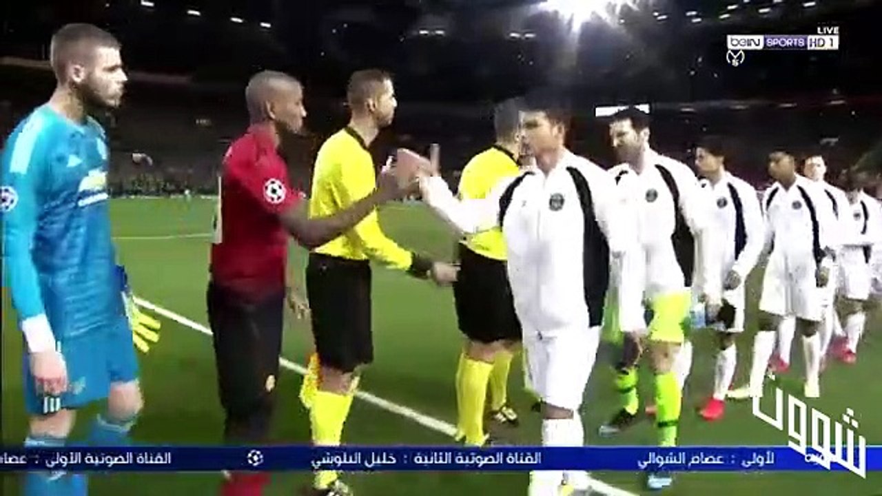ملخص باريـ ـس سان جـ ـيرمـ ـان و مانشـ ـستر يونـ ـايتد - مبارة نـ ـااااار وممتعة جنون عصام الشوالي