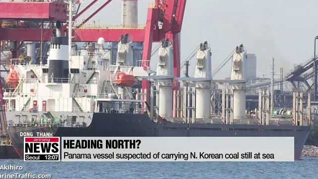 Panama vessel suspected of carrying N. Korean expected to be heading to Vietnam or China