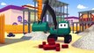 Carl Transform and his friends in Car City: Tom The Tow Truck, the Ambulance and the Garbage Truck