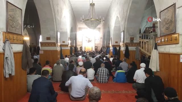 Ulu Cami'de bayram yoğunluğu