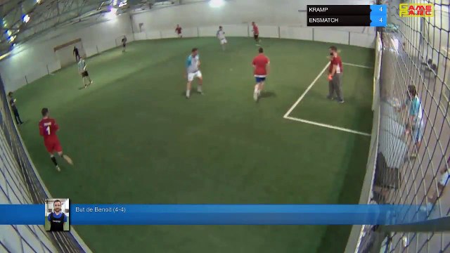 But de Benoit (4-4) - KRAMP Vs ENSMATCH - 03/06/19 19:00 - LIGUE 3 - Poitiers Game Parc