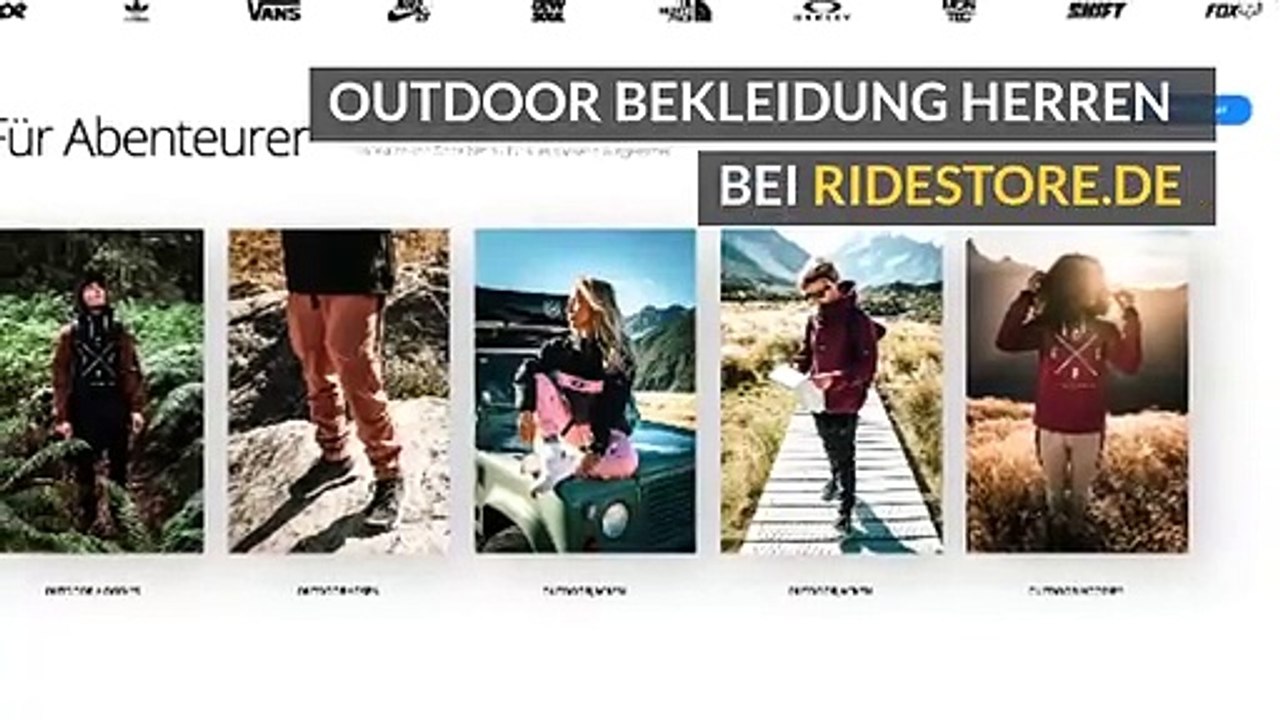 Outdoor Bekleidung Herren bei Ridestore