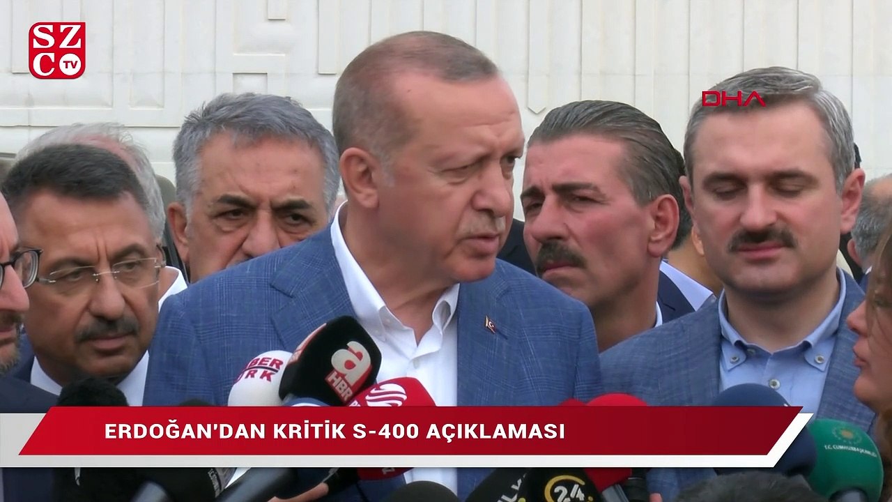Erdoğan’dan kritik S-400 açıklaması