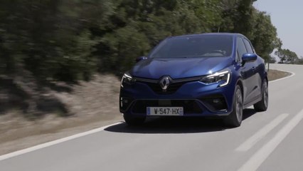 2019 All-new Renault CLIO in Blue Iron Driving in Portugal