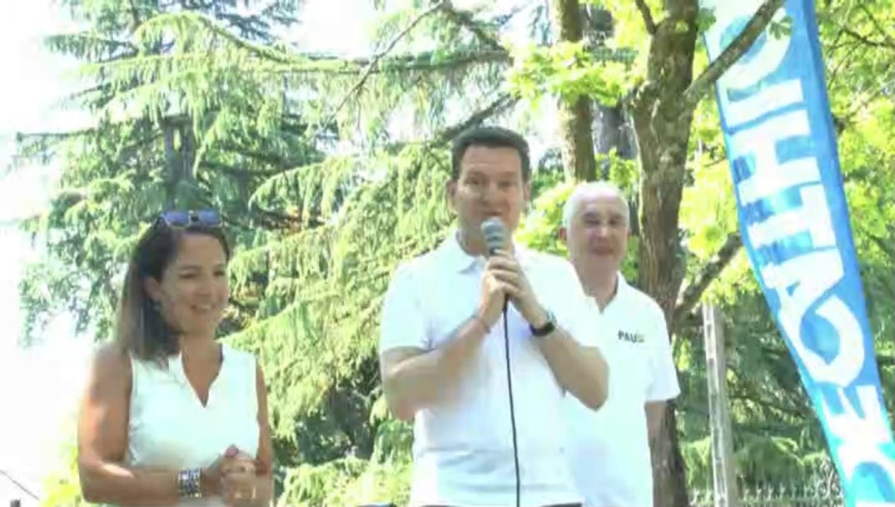 LES W-D.D. MICHOU NEWS - 2 JUIN 2019 - PAU -  FAITES DU VÉLO SUR LES ALLÉES. - II -  LE PODIUM. L'ARRIVÉ DE LA PROMENADE. LA REMISE DES LOTS