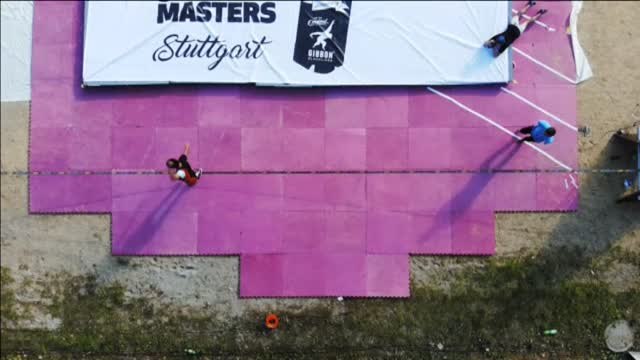 Campeonato mundial de acrobacias sobre una cuerda