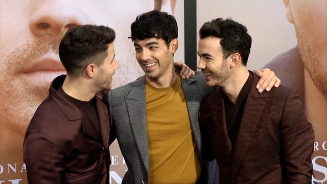 Nick Jonas, Joe Jonas, Kevin Jonas Jonas Brothers' Chasing Happiness World Premiere
