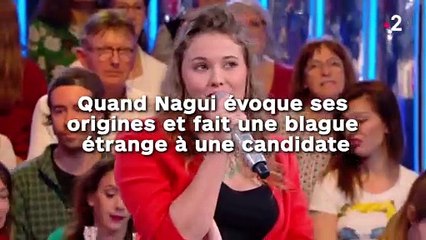 Quand Nagui évoque ses origines et fait une blague  étrange à une candidate !