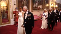 Cena de gala en Buckingham en honor a los Trump
