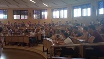 Estudiantes extremeños inician los exámenes de la EBAU