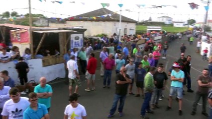Festa Brava no LARGO DE SÃO JOÃO-LAJES - 02 de Junho de 2019 - GANADARIA HF