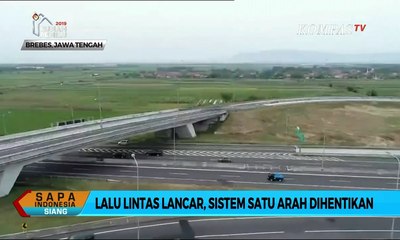 Lalu Lintas Lancar, Sistem Satu Arah Dihentikan di Tol Trans Jawa