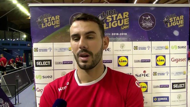 Théo Derot avant Istres - Ivry