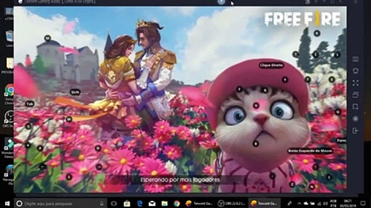 FREEFIRE NO EMULADOR OFICIAL DA TENCENT SERÁ QUE É BOM