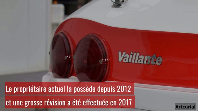 Vente Artcurial Automobiles en Scène : présentation de l'Hommell Vaillante Grand Défi