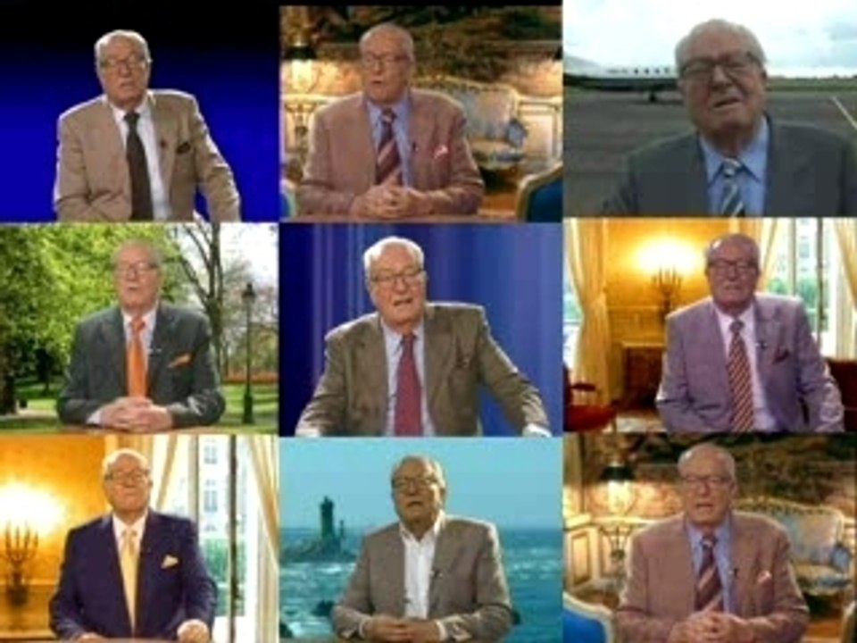 Jean Marie Le Pen journal de bord 90 18 01 2008
