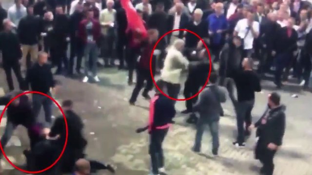 LLESHAJ PUBLIKON VIDEON KU U PLAGOS PROTESTUESI I 2 QERSHORIT