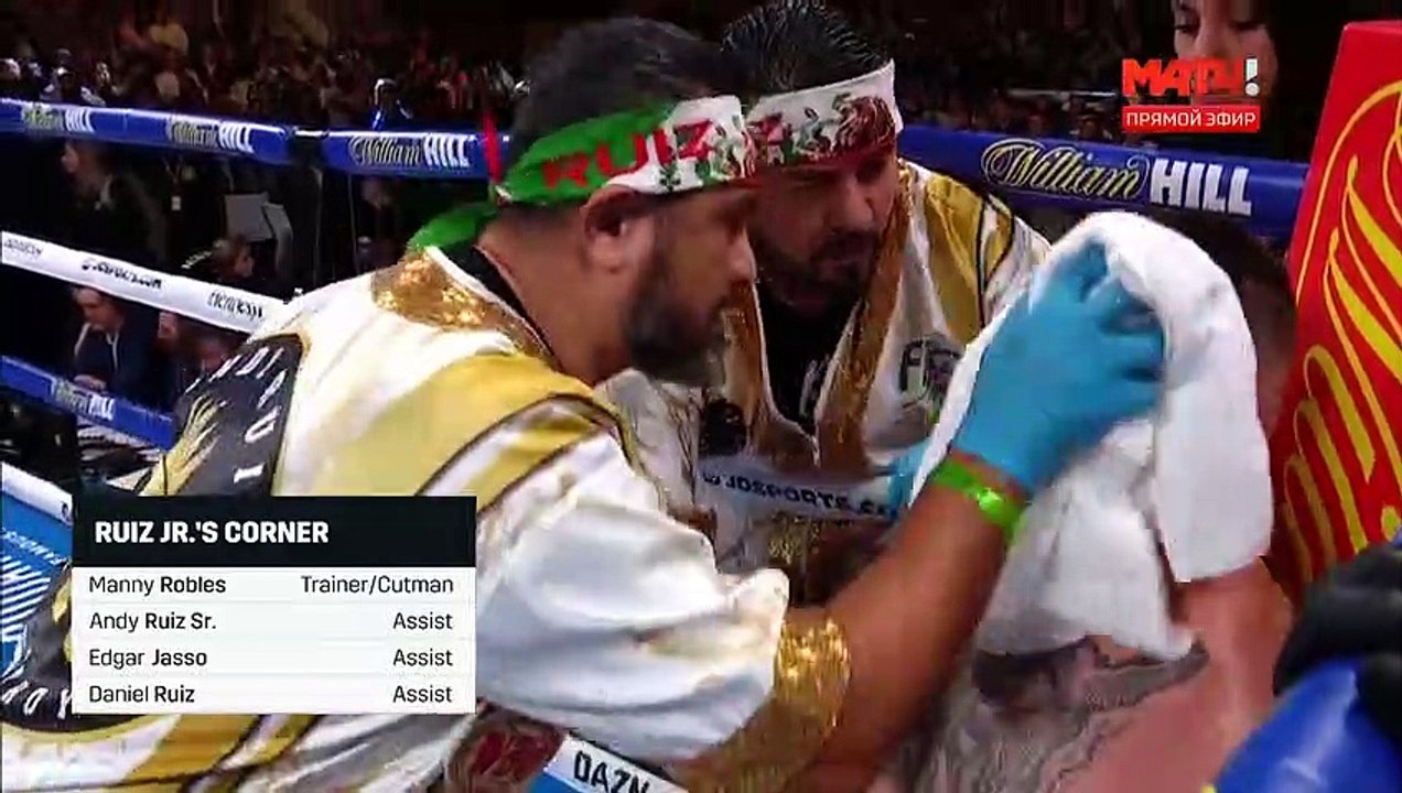 Anthony Joshua shocked by Andy Ruiz Jr in New York