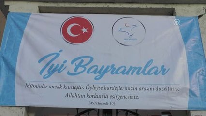 Van'da bayramlaşma töreni