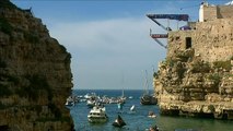 Watch: Cliff Diving World Series makes Italian stop on world tour