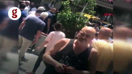 Zabıta seyyar satıcıları uyarınca dayak yedi