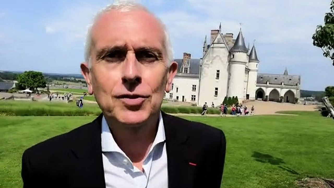 Jean Louis Sureau, directeur du Château d'Amboise, se prépare à la saison estivale