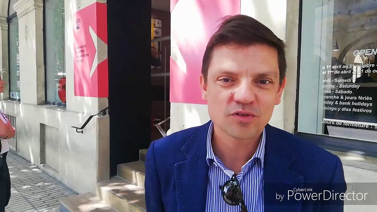 Xavier Labaune est le directeur de l'office de tourisme de Nîmes